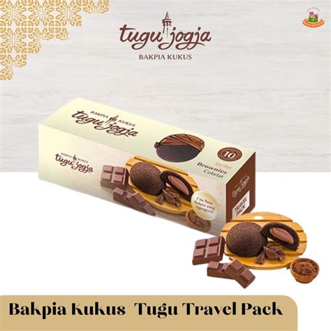 Jual Bakpia Kukus Tugu Brownies Coklat Travel Pack Isi Oleh Oleh