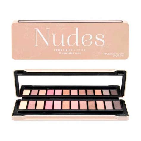 Paleta Sombras NUDE BOX Magic Studio Muchomaquillaje