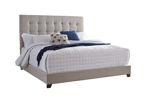 Cama Tapizada Dolante Beige Varma