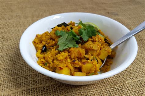 VEGAN Aloo Poha Recipe | Indian Breakfast - Schimiggy Reviews