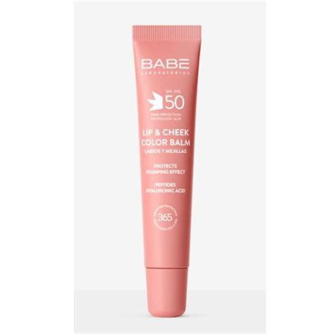 LABORATORIOS BABE Lip Cheek Color Balm SPF 50 Pink Apoteka Pharmacia