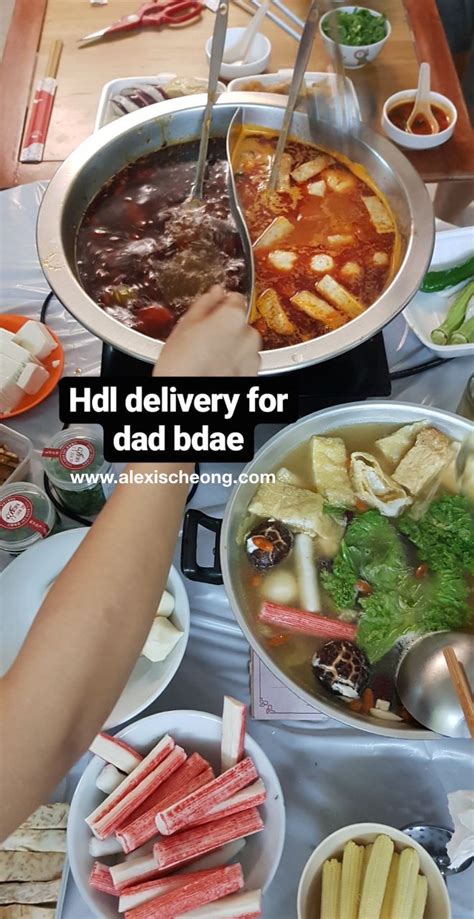 Steamboat: Hai Di Lao Singapore delivery menu - alexis blogs