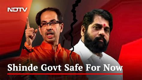 Uddhav Thackeray Government Can T Be Restored Since He Resigned Supreme Court Youtube