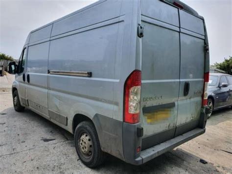 2007 Peugeot Boxer 335 L3h2 Lwb Mk3 Panel Van Front Nearside Passenger