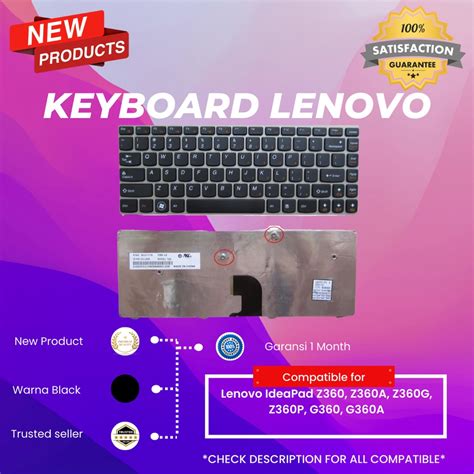 Jual Keyboard Laptop LENOVO IdeaPad G360A G360 Z360P Z360G Z360 Z360A