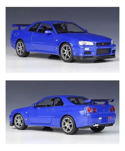 Nissan Gtr R34 Skyline Auto Escala 1 36 Coleccion En Venta En San Miguel Rm Metropolitana Por