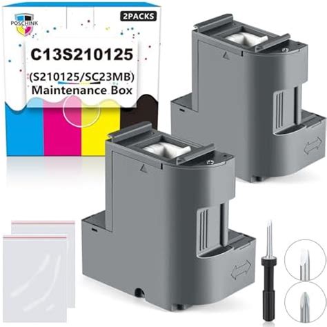 Amazon C S S Maintenance Box For Epson Surecolor Sc