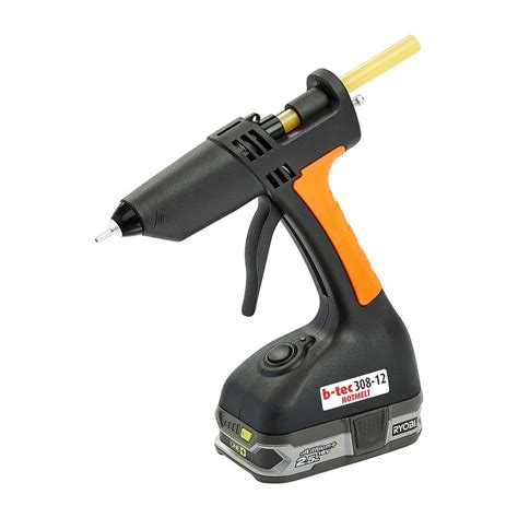 B TEC Mm Cordless Hot Melt Glue Gun Aldcrofts