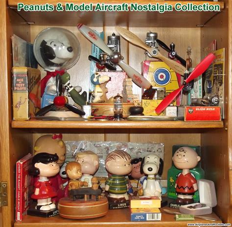 My Peanuts Memorabilia Collection Airplanes And Rockets