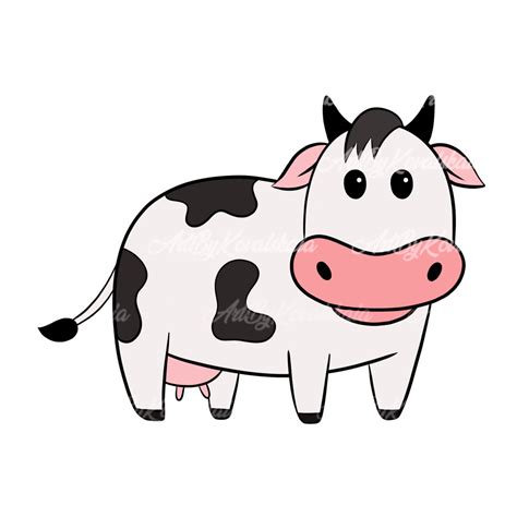 Cow PNG, Cow Clipart, Digital Download | Cow clipart, Cow png, Clip art