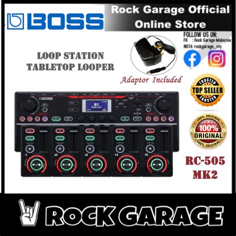 Boss RC-505 MK2 Loop Station Tabletop Looper (RC505/RC-505MKII) | Lazada