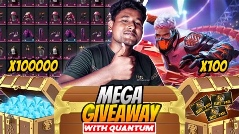 Watch Quantum Live Game Streaming 20K FREE FIREDIAMOND REDEEM CODES