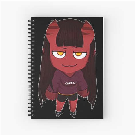 Meru The Succubus Sticker Spiral Notebook For Sale By Mosterpresets