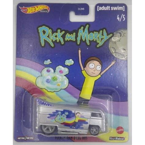 Hot Wheels Rick N Morty Volkswagon Drag Bus Shopee Singapore