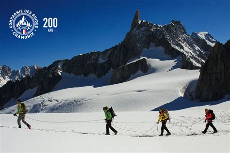 Une cordée record pour les 200 ans de la Cie des guides de Chamonix