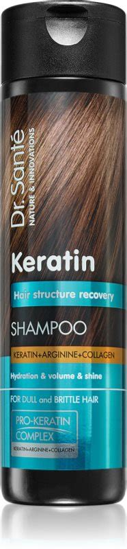 Dr Sant Keratin Regenerating And Moisturising Shampoo For Brittle And