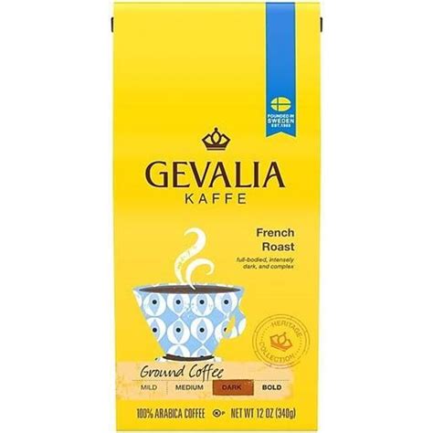 Gevalia Kaffe Ground Coffee French Roast • Price
