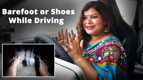 Learn Barefoot Driving In Indian Wear ️ Barefoot Driving Vlog How To Drive Car Barefoot