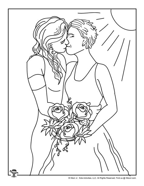 Gay Pride Symbol Coloring Pages Coloring Pages