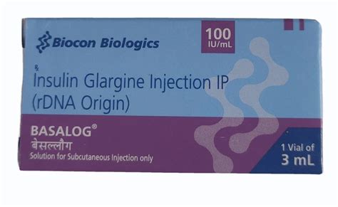 Insulin Glarging Injection 100 IU Ml 3 Ml At Rs 474 60 Piece In