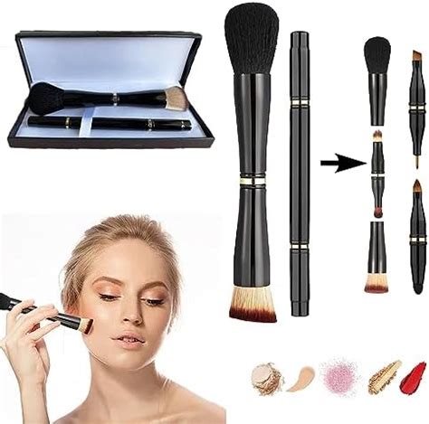 Amazon Jilier Travel Makeup Brushes With Case In Makeup Brush