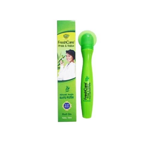 Jual Freshcare Press And Relax Minyak Angin Kayu Putih Ml Shopee