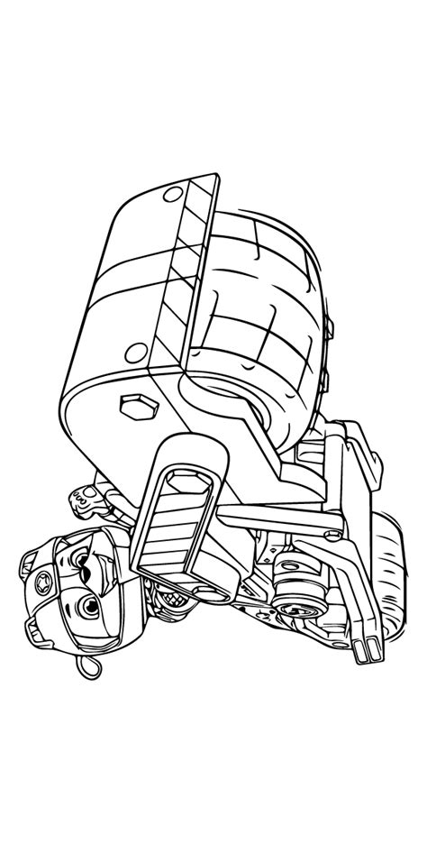 Wild Cat From Paw Patrol Moto Pups Coloring Page Free Printable