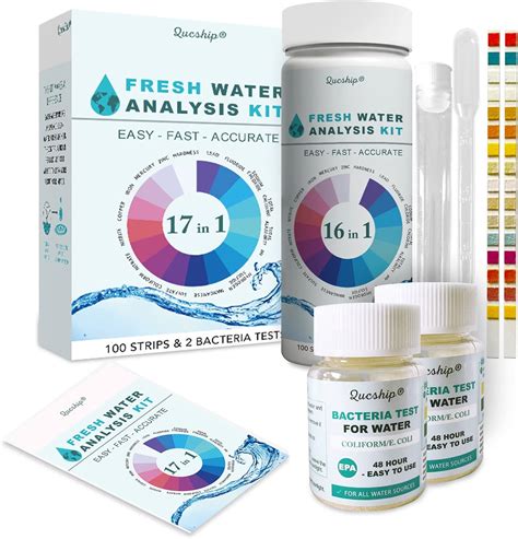 Amazon In Premium Drinking Water Test Kit Strips