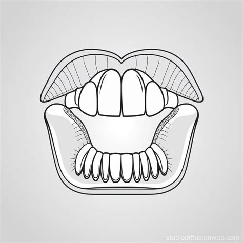 Anatomy Of Mouth Interior Stable Diffusion Online