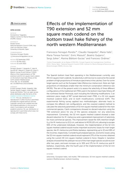 PDF Effects Of The Implementation Of T90 Extension And 52 Mm Square