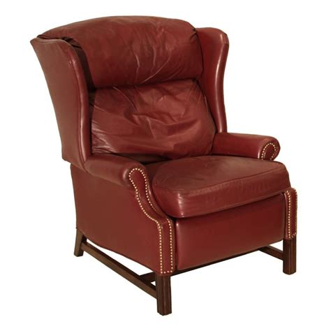 Leather Wingback Recliner | Foter