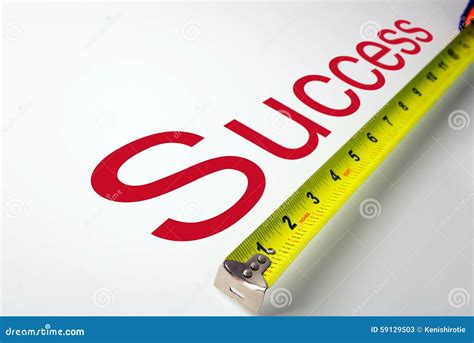 Measure Success Stock Image Image Of Tape Symbol Accomplishment