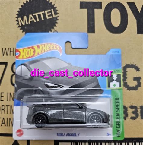 Hot Wheels G Case Tesla Model Y Boxed Shipping Combined Post Picclick Uk