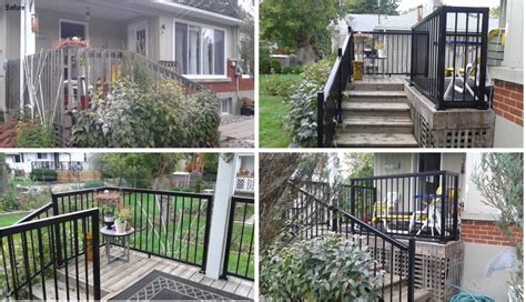 Aluminum Deck Railing Installation - MyDeck.ca