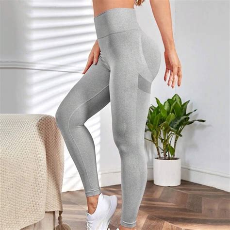 Yuwull Women Scrunch Butt Lifting Leggings Seamless High Waisted