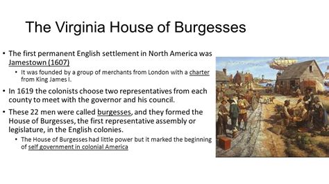 How Did The House Of Burgesses Influence The American Government ...