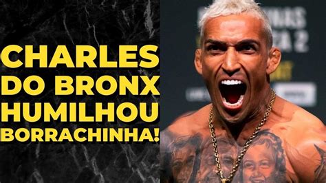 Charles Do Bronx Responde Paulo Borrachinha E Critica T Tica Pol Mica