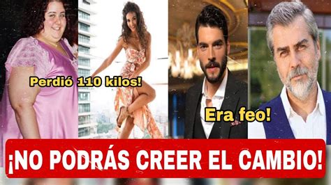 Antes y Después 2022 de los actores de Hercai YouTube