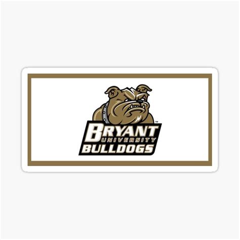 "Bryant University Logo Sticker" Sticker by techiedorm | Redbubble