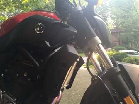 Yamaha Fz Motorcycle Red Cc Naked Bike Barely Riden