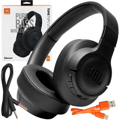 SŁUCHAWKI JBL BEZPRZEWODOWE NAUSZNE BLUETOOTH Z MIKROFONEM CZARNE