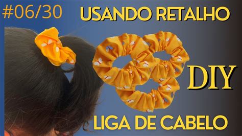 Diy Como Fazer Uma Xuxinha Liga De Cabelo Prendedor De Cabelo