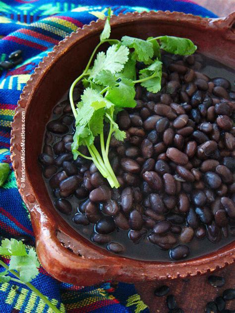 Mexican Frijoles Negros Recipe | Mexican Made Meatless™