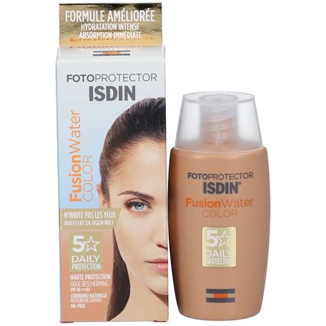 Isdin Fotoprotector Spf 50 Fusion Water Color 1 Envase 50 Ml Bronze