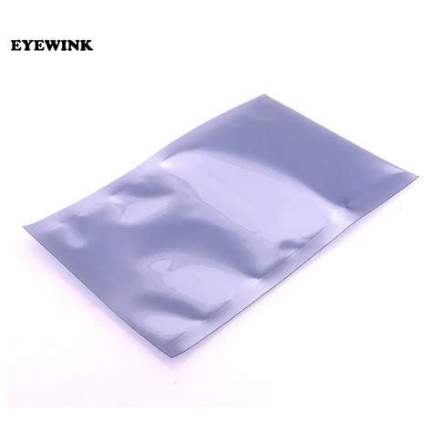 Eyewink 100pcslot 6080mm Anti Static Shielding Open Top Pack Pouch