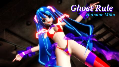 Mmd Hatsune Miku Ghost Rule Hd1080p Youtube