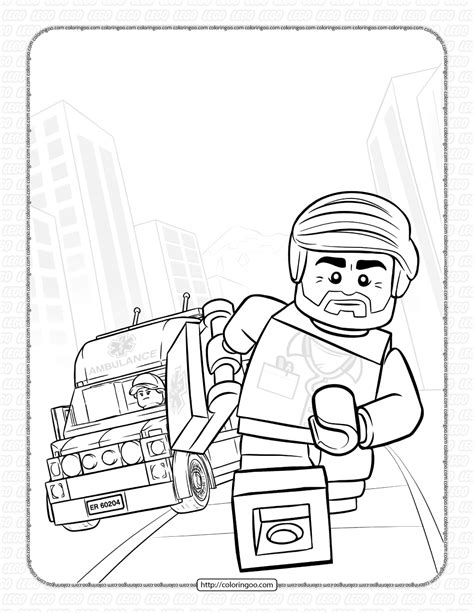 60 Lego Coloring Pages Free Pdf Printables