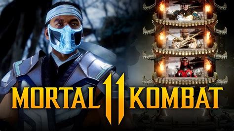 Mortal Kombat 11 Towers Of Time Gameplay W Sub Zero Exclusive Gameplay Youtube