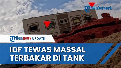 Video Jabalia Jadi Kuburan Massal IDF Tentara Israel Tewas Terbakar