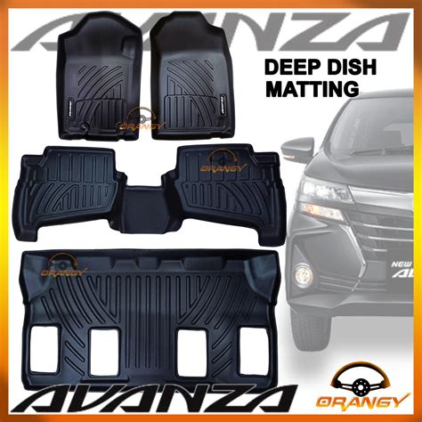 Toyota Avanza To Oem Tpe Excellent Deep Dish Matting